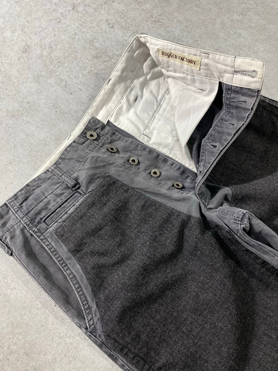 [30] Rugged Made 재팬 메이드 더블니 팬츠 상품이미지3