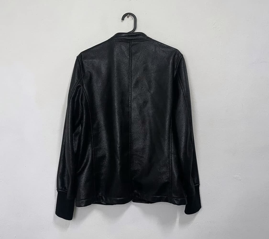 Glossy black mustang blouson jacket 상품이미지2