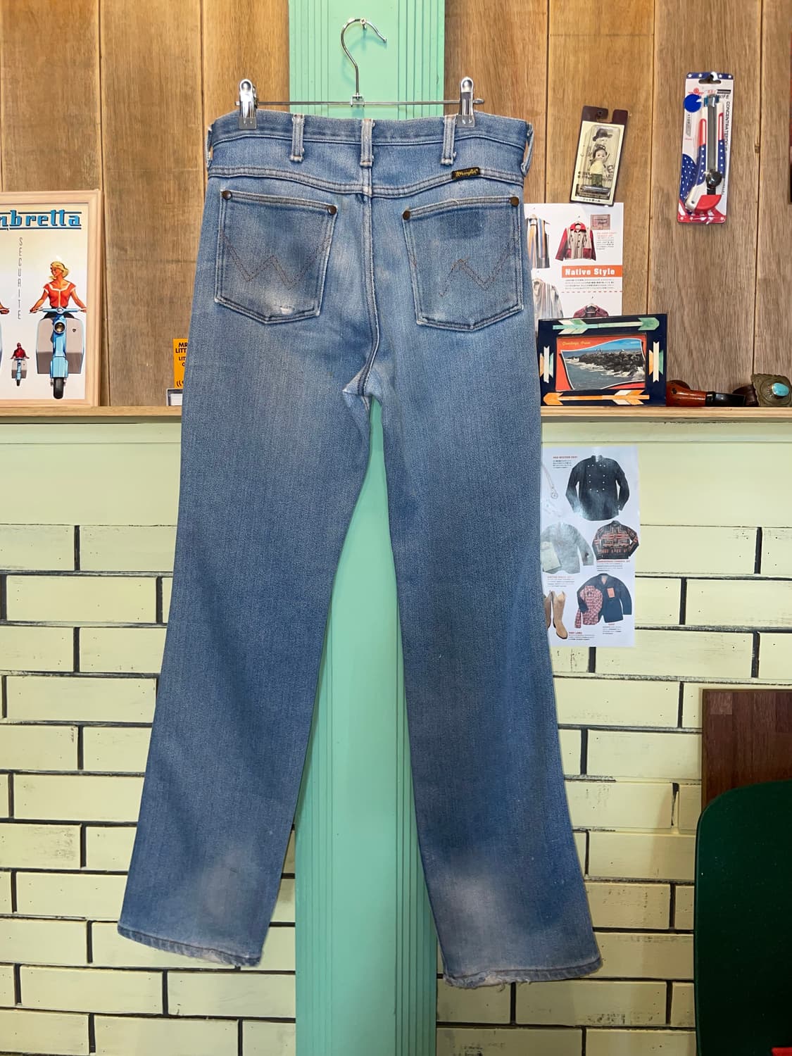 80-90's Vintage Wrangler Slim Fit Jeans 상품이미지6