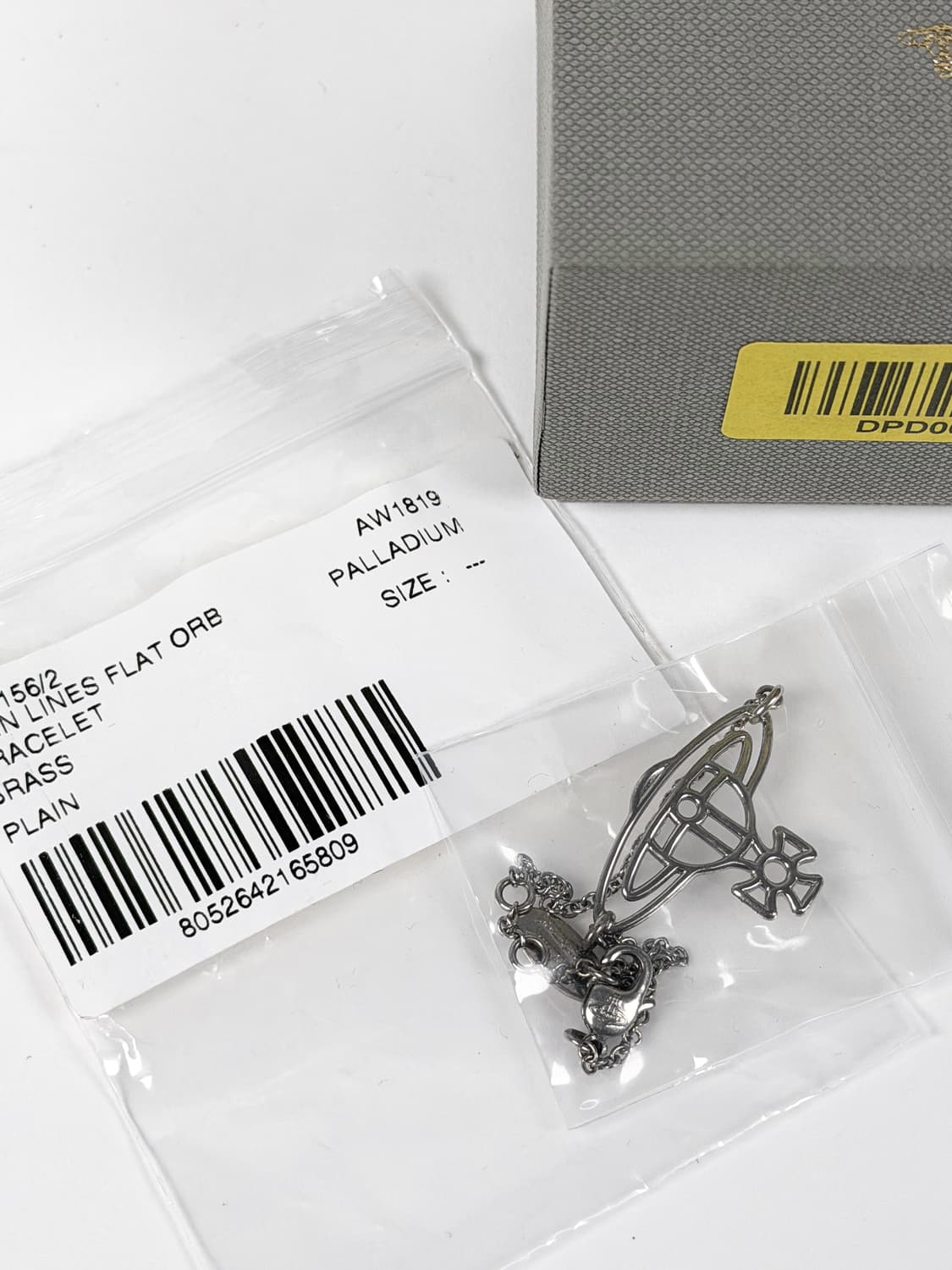 비비안웨스트우드 씬 라인 플랫 팔찌 상품이미지4