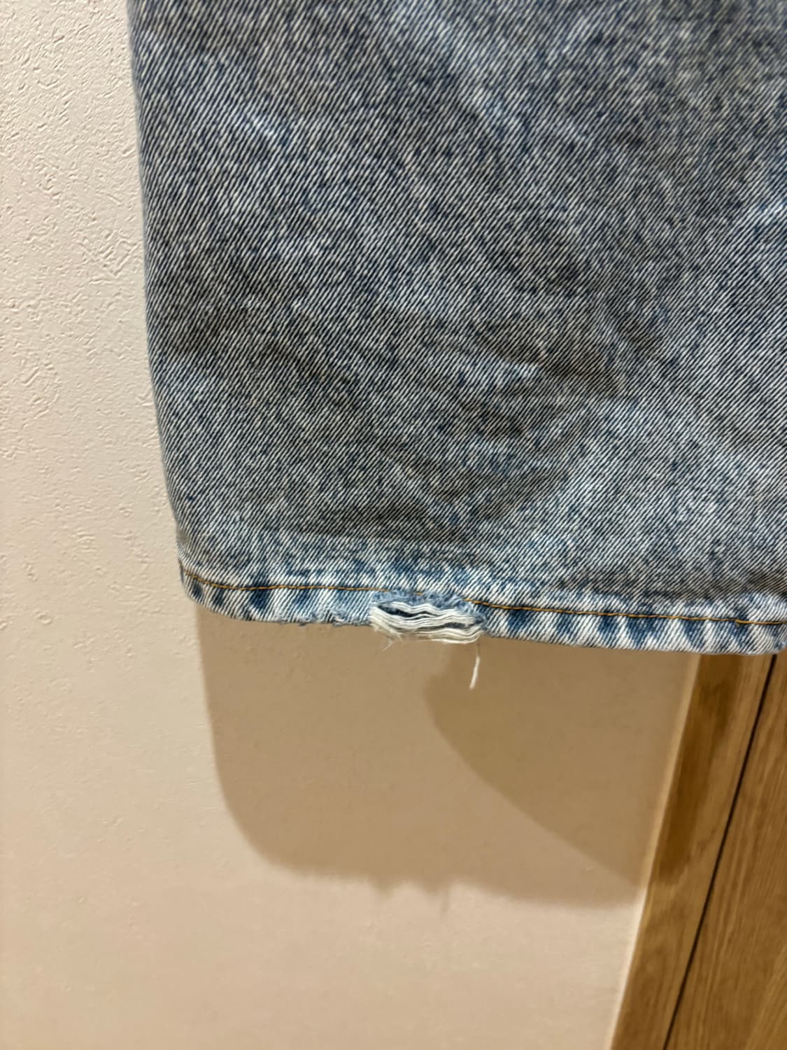 와이프로젝트 비대칭 데님 30 팝니다 상품이미지4