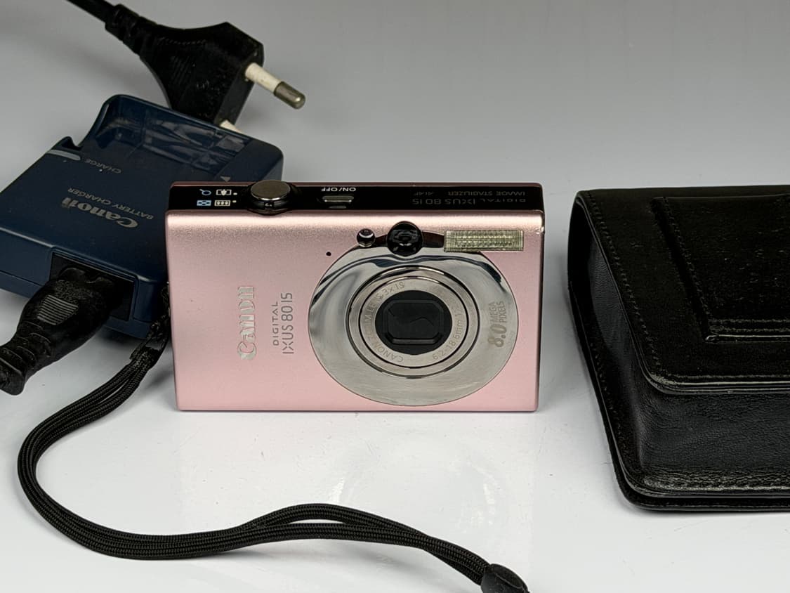 캐논 IXUS 익서스 80 IS 핑크 레트로 빈티지 감성 카메라 상품이미지1