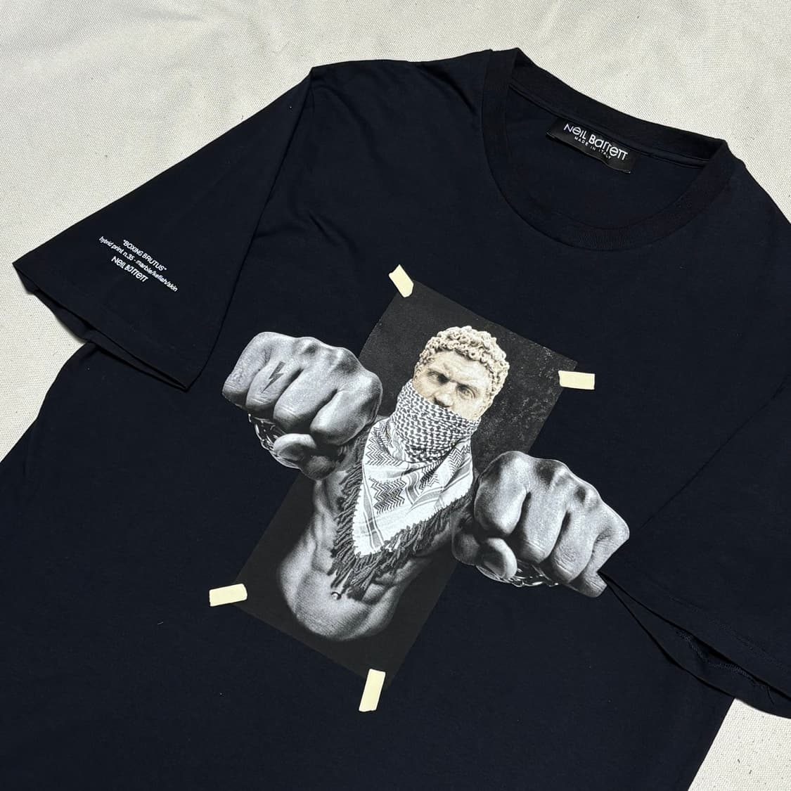 L 닐바렛 프린팅 반팔티 상품이미지1