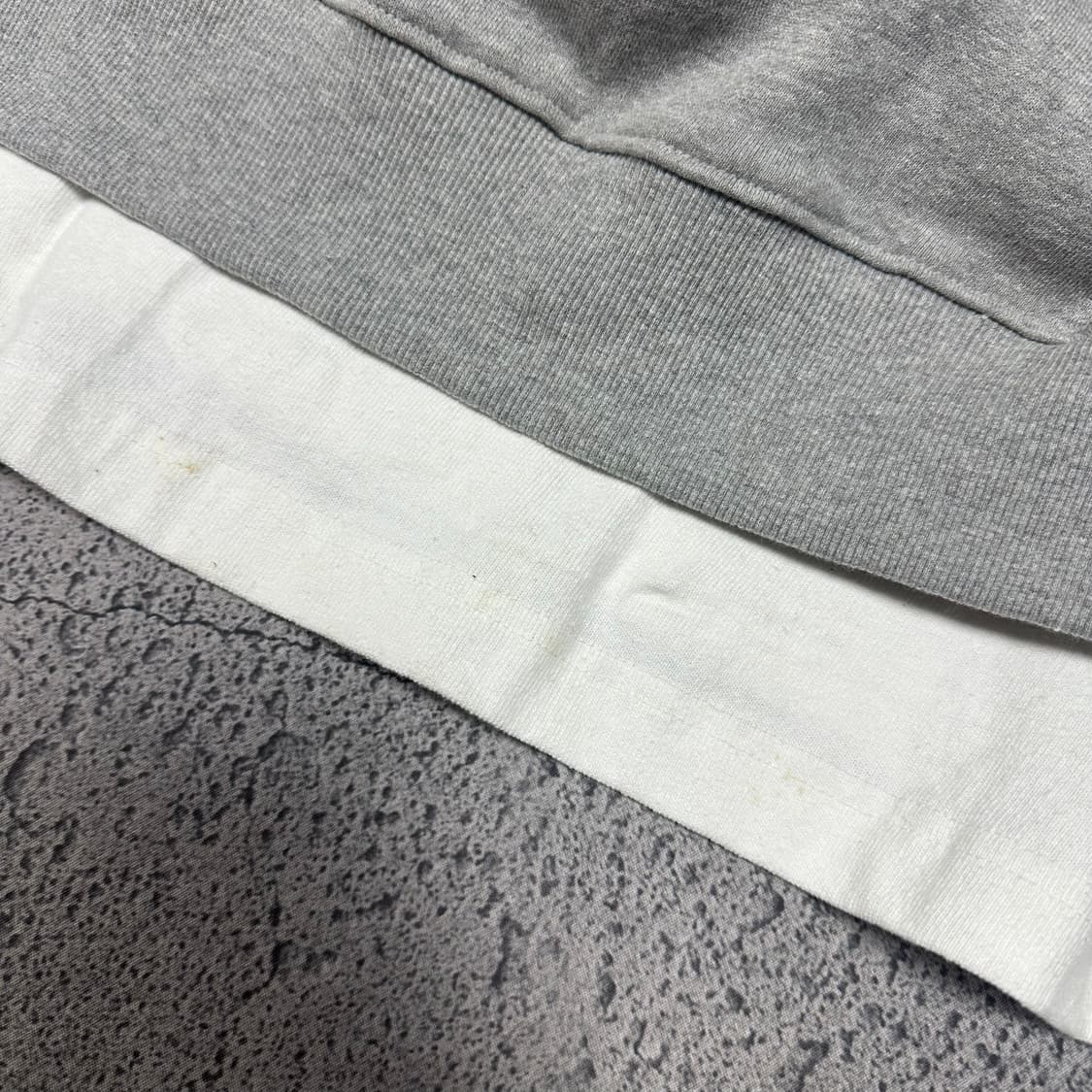 ✨ (바배) 노이어 아웃 레이어드 스웻 맨투맨 상품이미지7