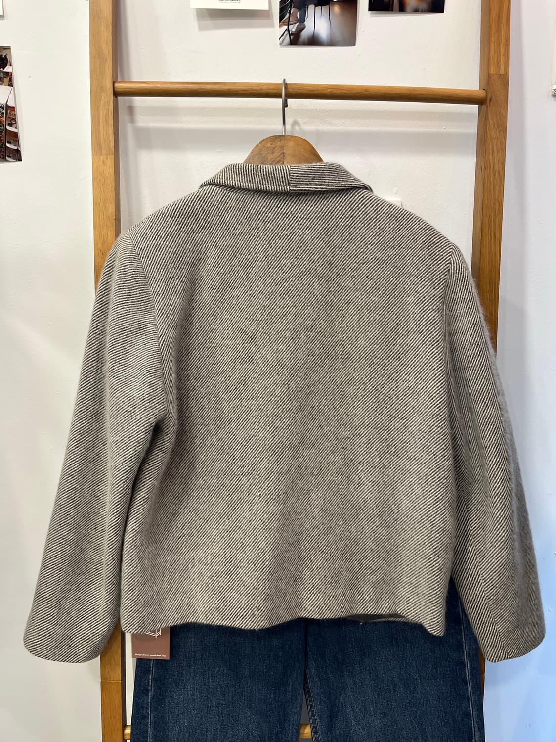 Carlton 헤링본 더블 버튼 자켓 상품이미지2