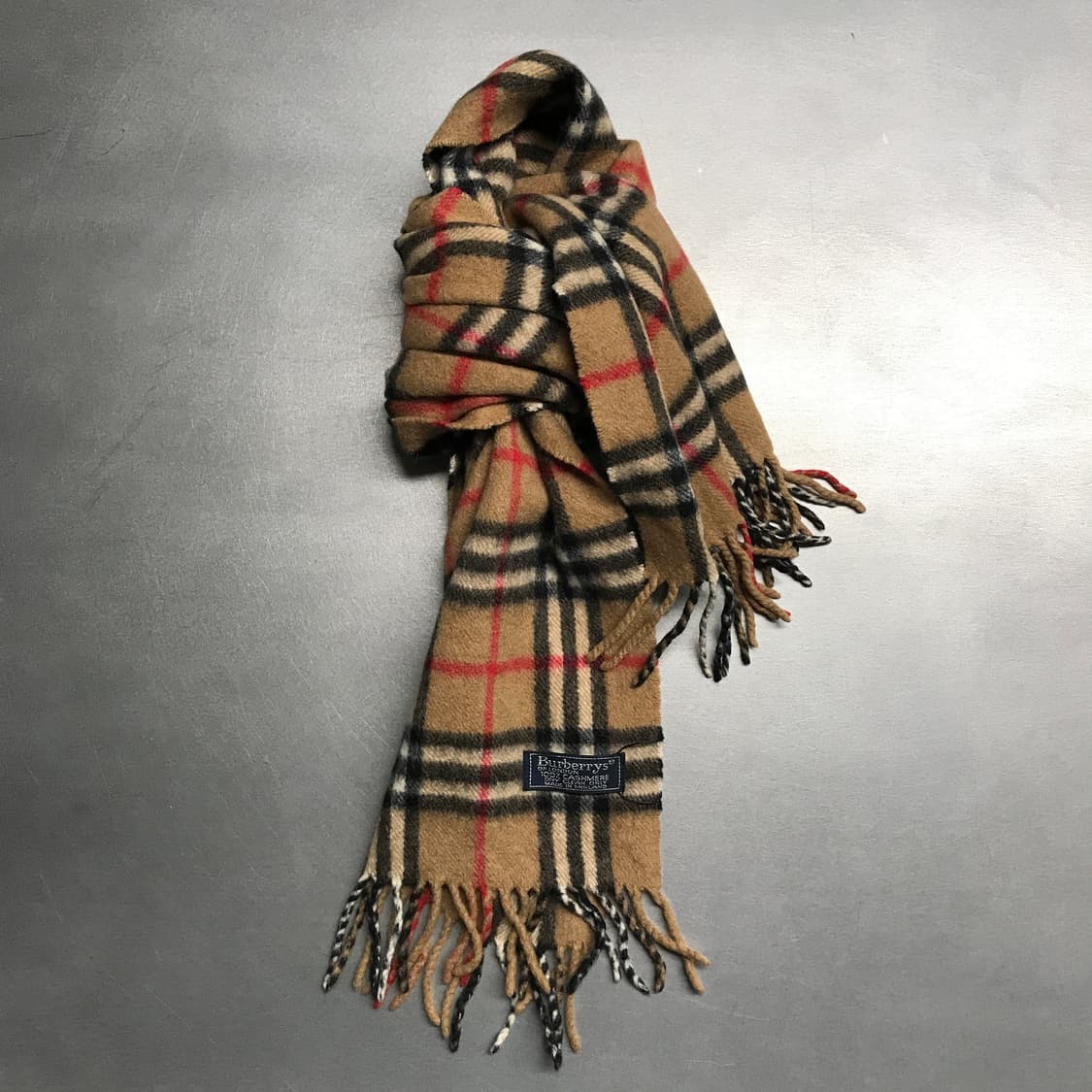버버리 정품 캐시미어 머플러 베이지 상품이미지1