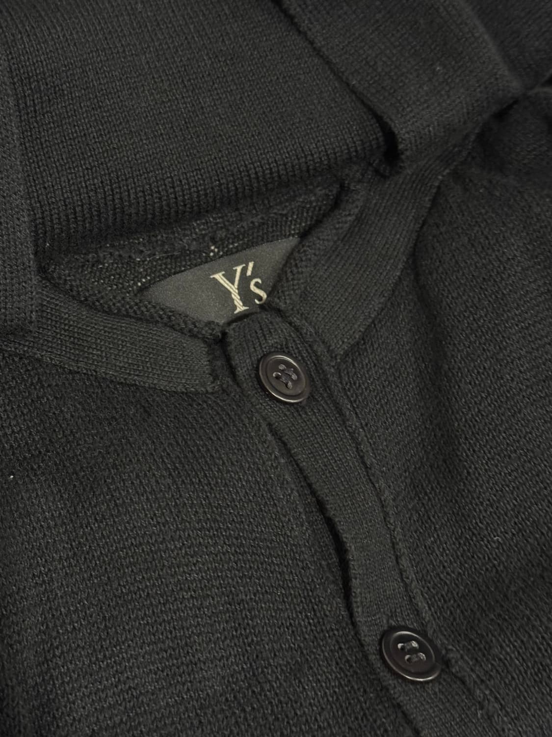 요지야마모토 3d 패널 크롭 버튼 후드 상품이미지5