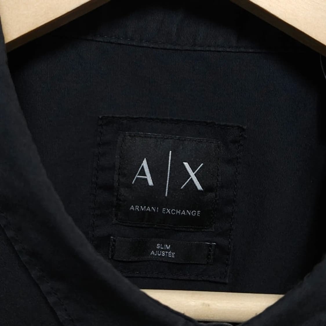 100 ARMANI 아르마니 익스체인지 워시드 반팔 셔츠 상품이미지6