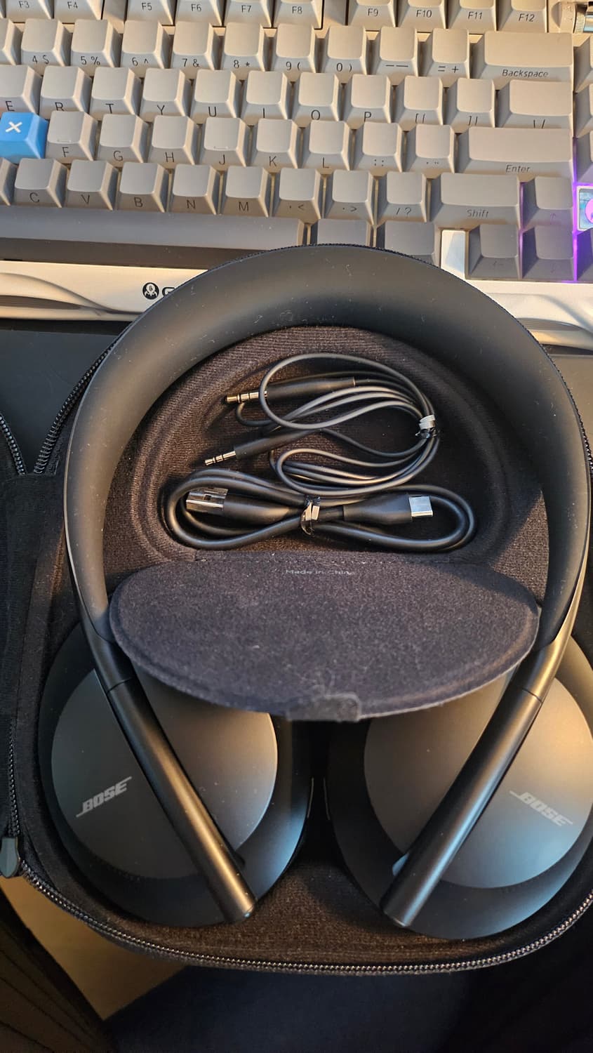 보스 NC700 블랙 헤드폰 (상태최상 흠집x) 상품이미지2