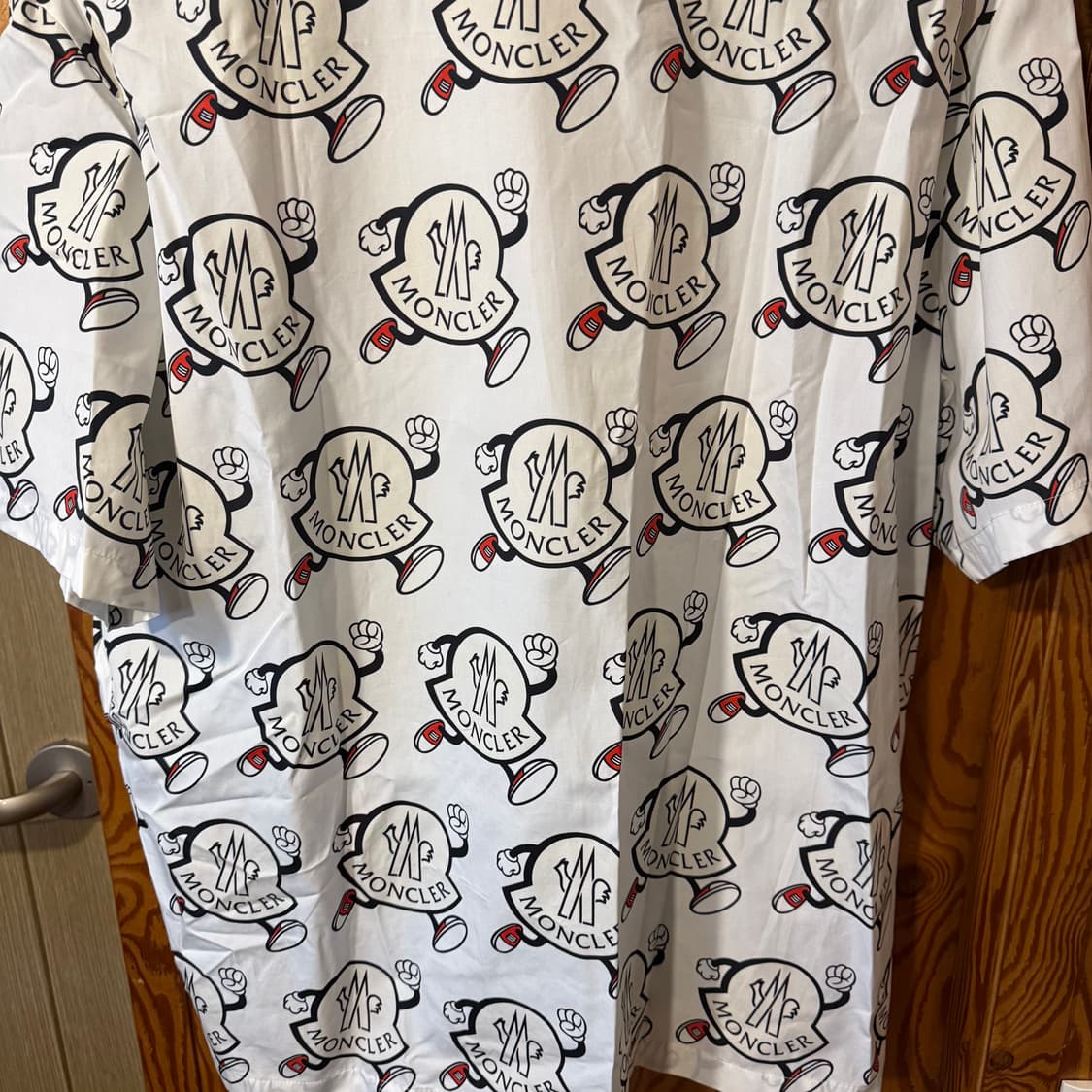 몽클레어 X 키스(kith) 콜라보 하와이안 셔츠 새상품 상품이미지10