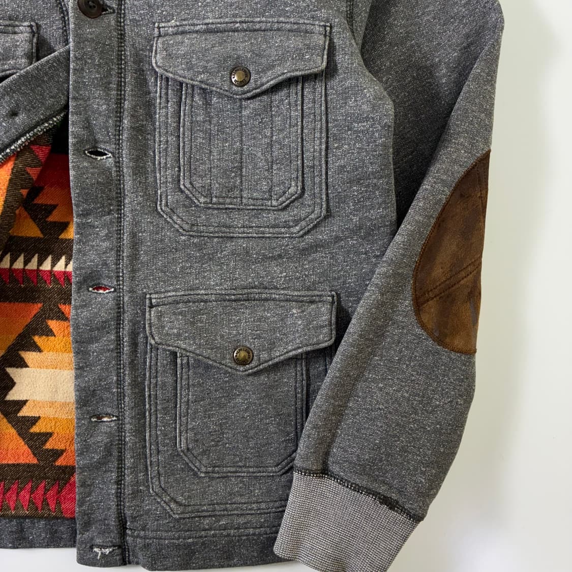 Polo  폴로 랄프로렌 코튼 엘보패치 나바호 가디건   상품이미지5