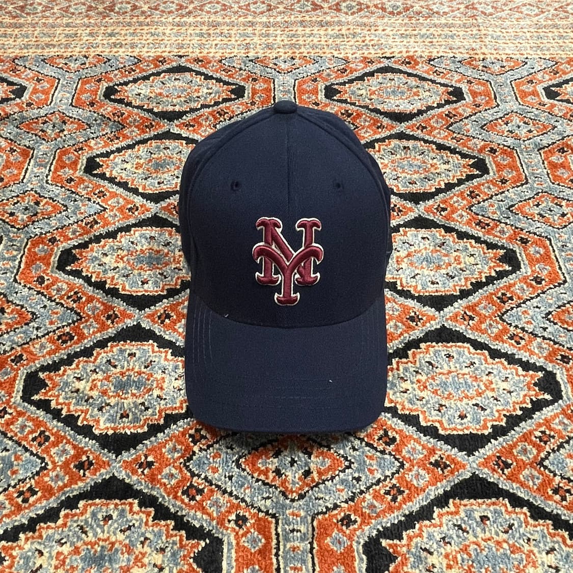 MLB 메츠 네이비 야구볼캡 호칭55 XS-S 상품이미지1