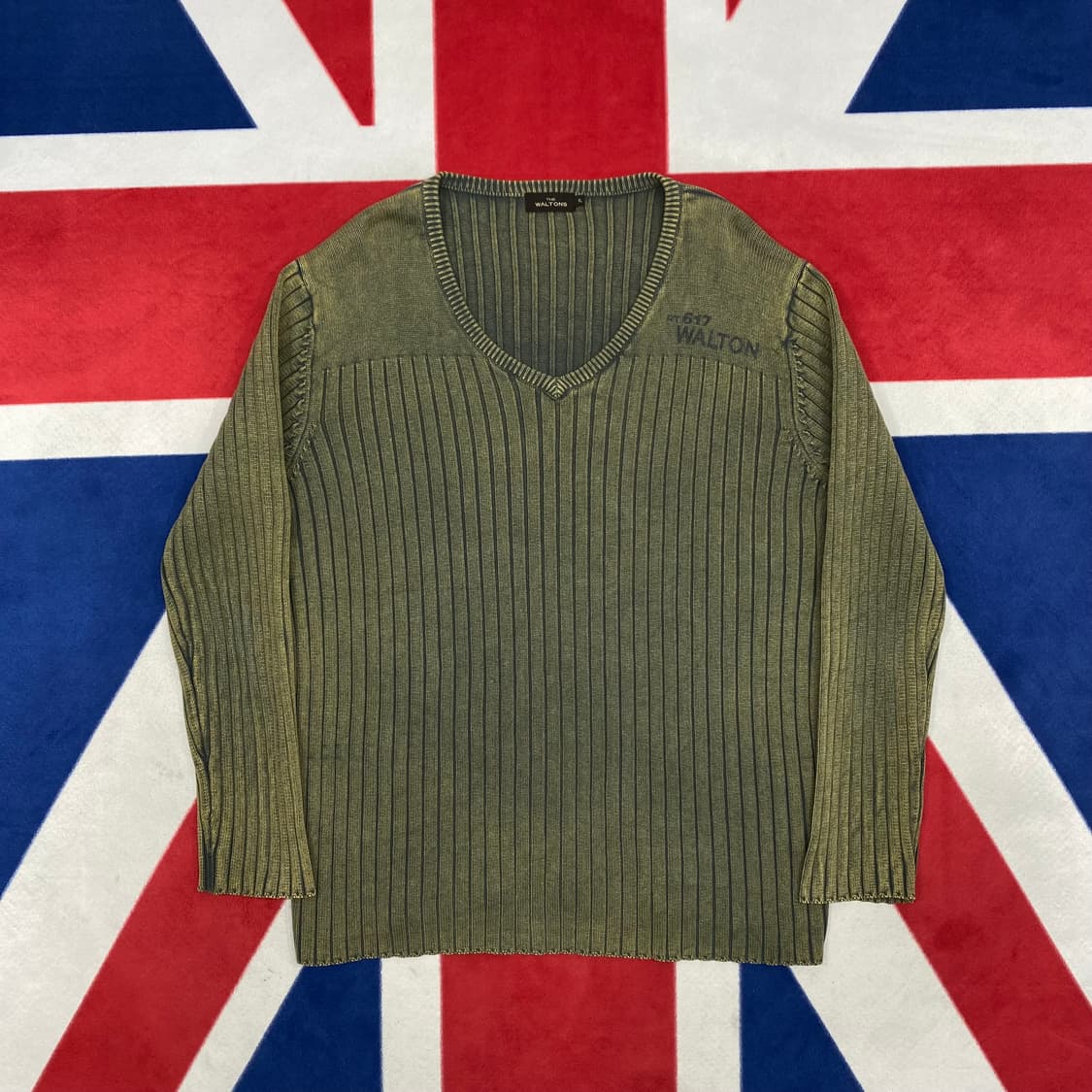 빈티지 워싱 롱슬리브니트 XL  상품이미지1