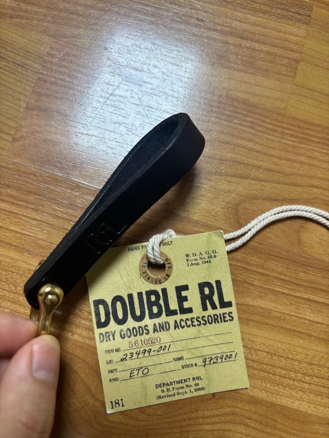 RRL 더블알엘 키링 팝니다. 상품이미지2