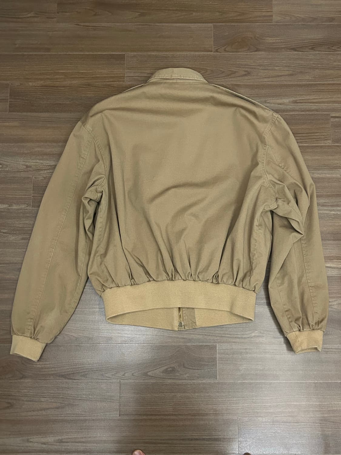 80s usa 폴로 a-2 봄버 자켓 노로고 상품이미지3