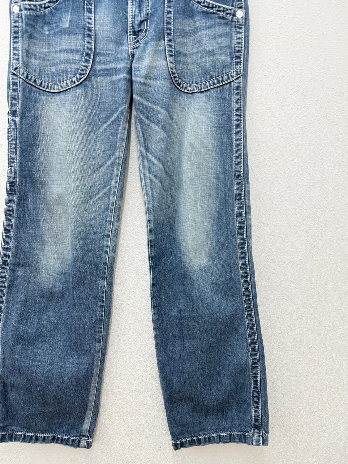 빈티지 Lee UNIION MADE 와이드 데님 팬츠 상품이미지3