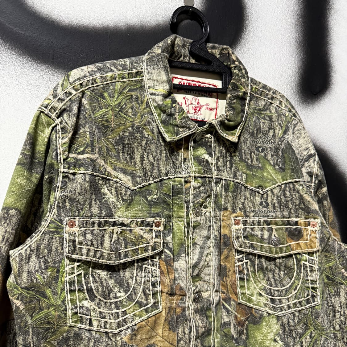 FW21 슈프림 x 트루릴리전 모시 오크 카모 데님 트러커 자켓 상품이미지3