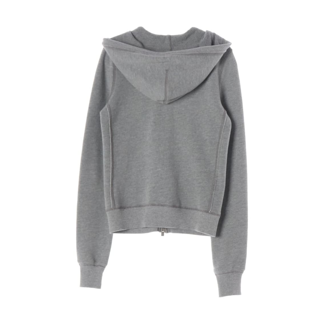 홀리스터 시그니처 스펠아웃 자수 후드집업 그레이 S 상품이미지2