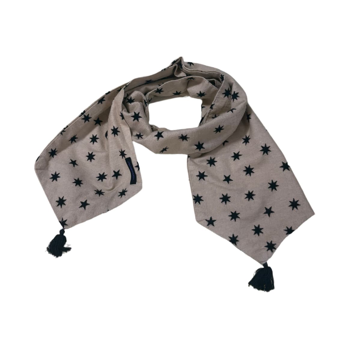 빈티지 별 패턴  태슬 머플러 목도리 상품이미지3