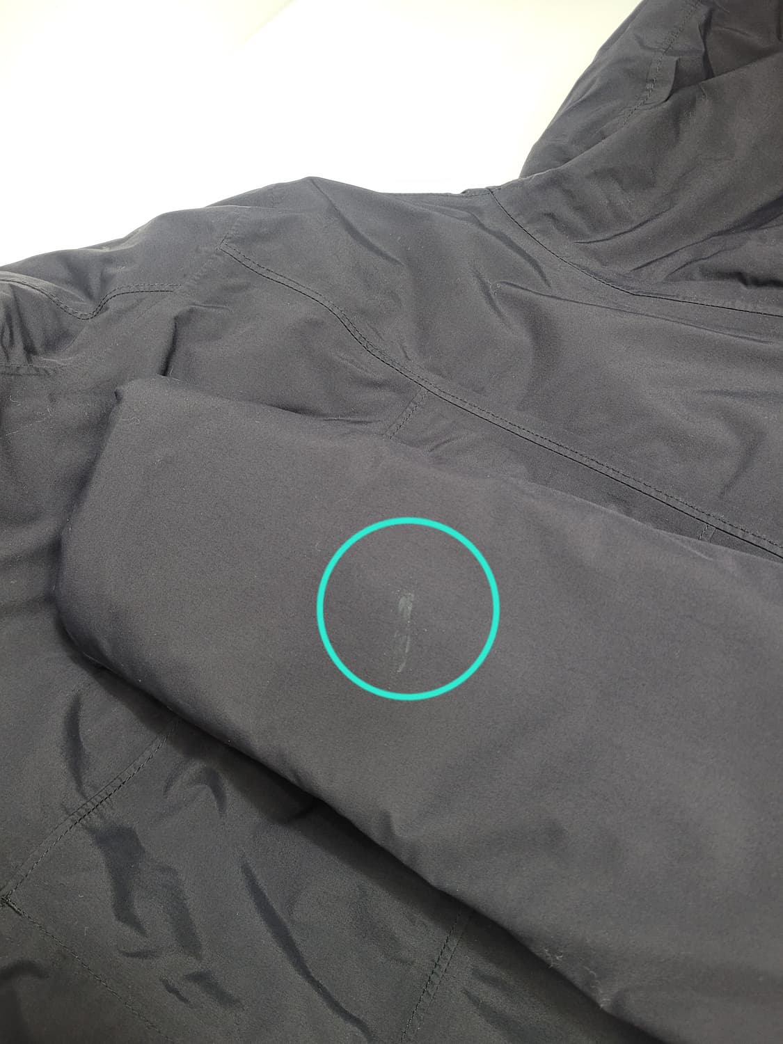 노스페이스 하이벤트 후드 구스 다운 패딩 자켓 / 여 S 블랙 상품이미지6