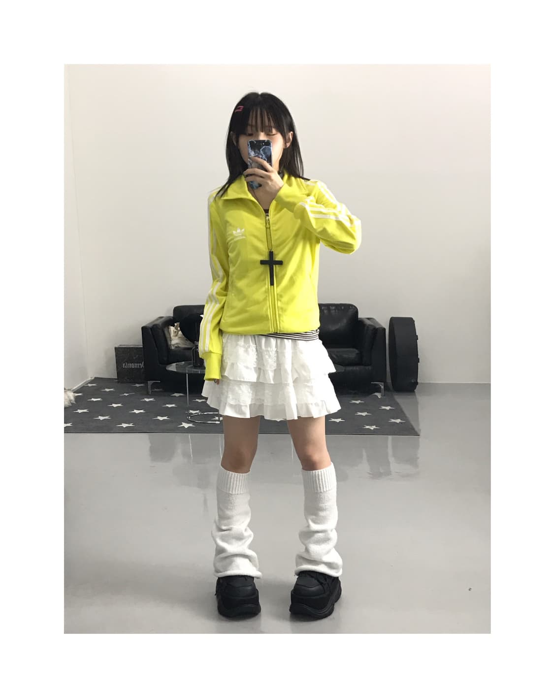 Adidas Yellow Firebird Jersey 상품이미지1