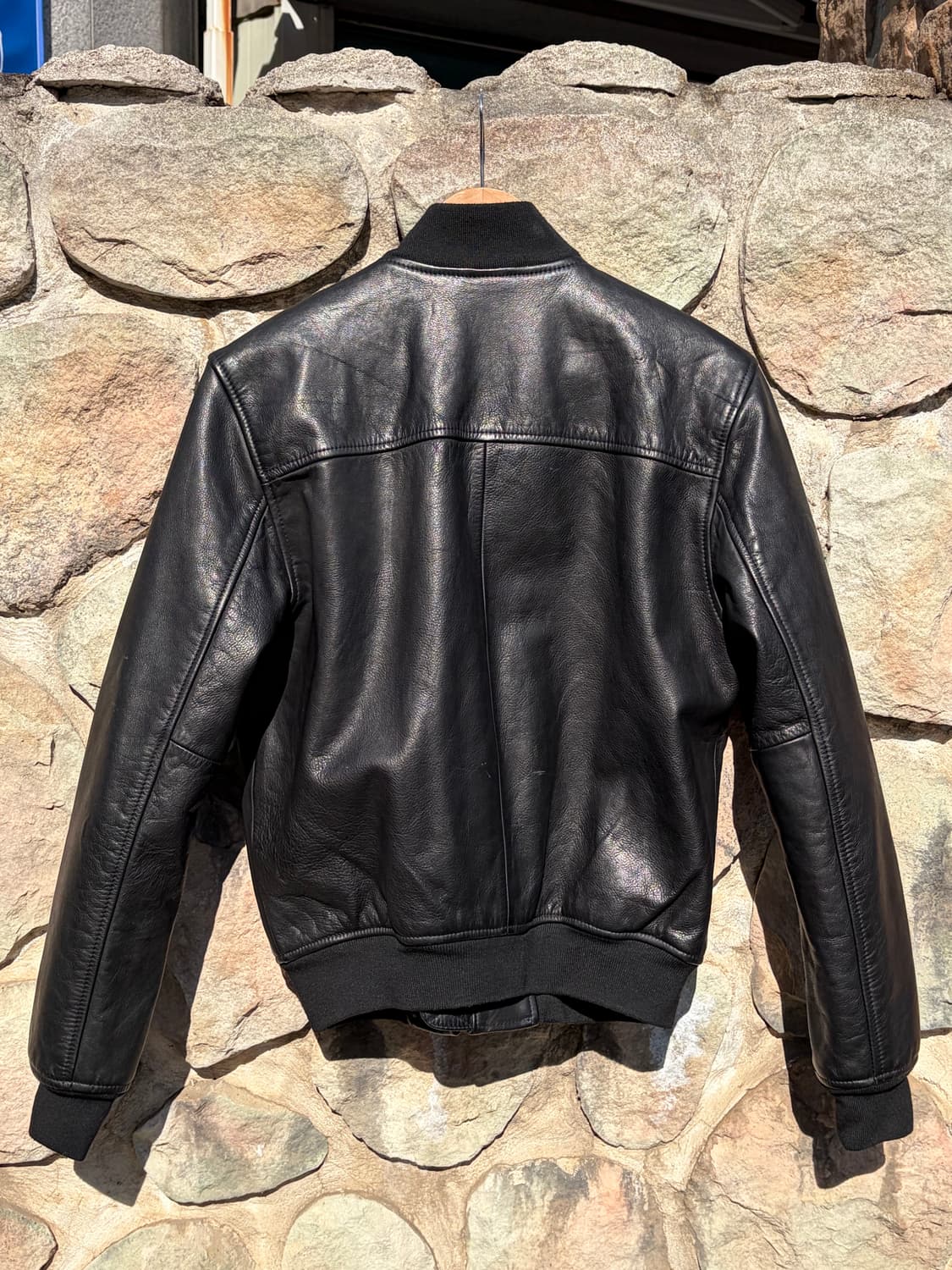 갭 레더 가죽 봄버 자켓 상품이미지2