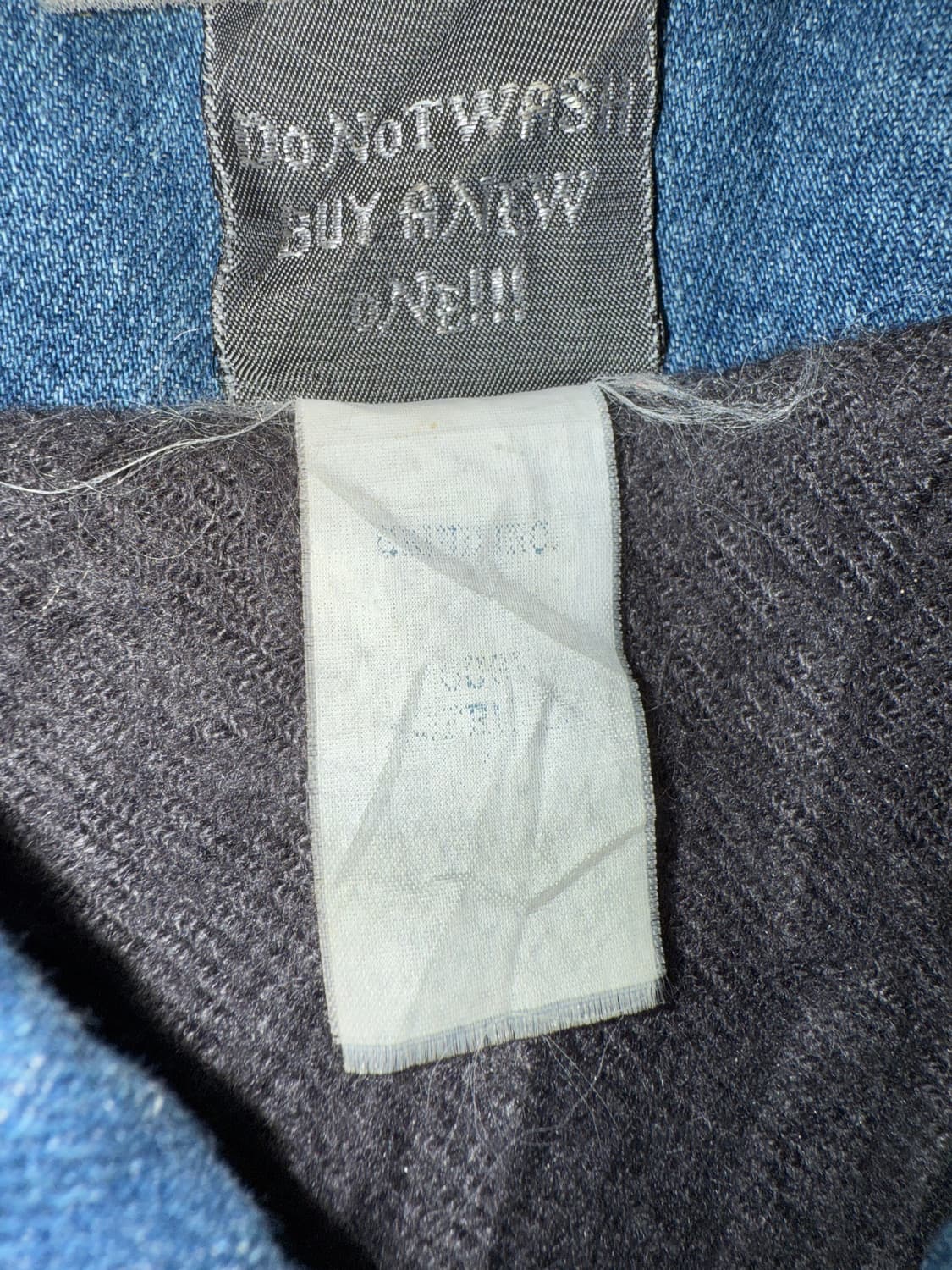 90s Grind Skateboard denim coverall 상품이미지4