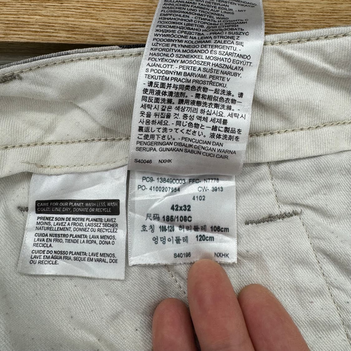 리바이스 빅사이즈 타이거 카모 카고 팬츠 (44) 상품이미지7