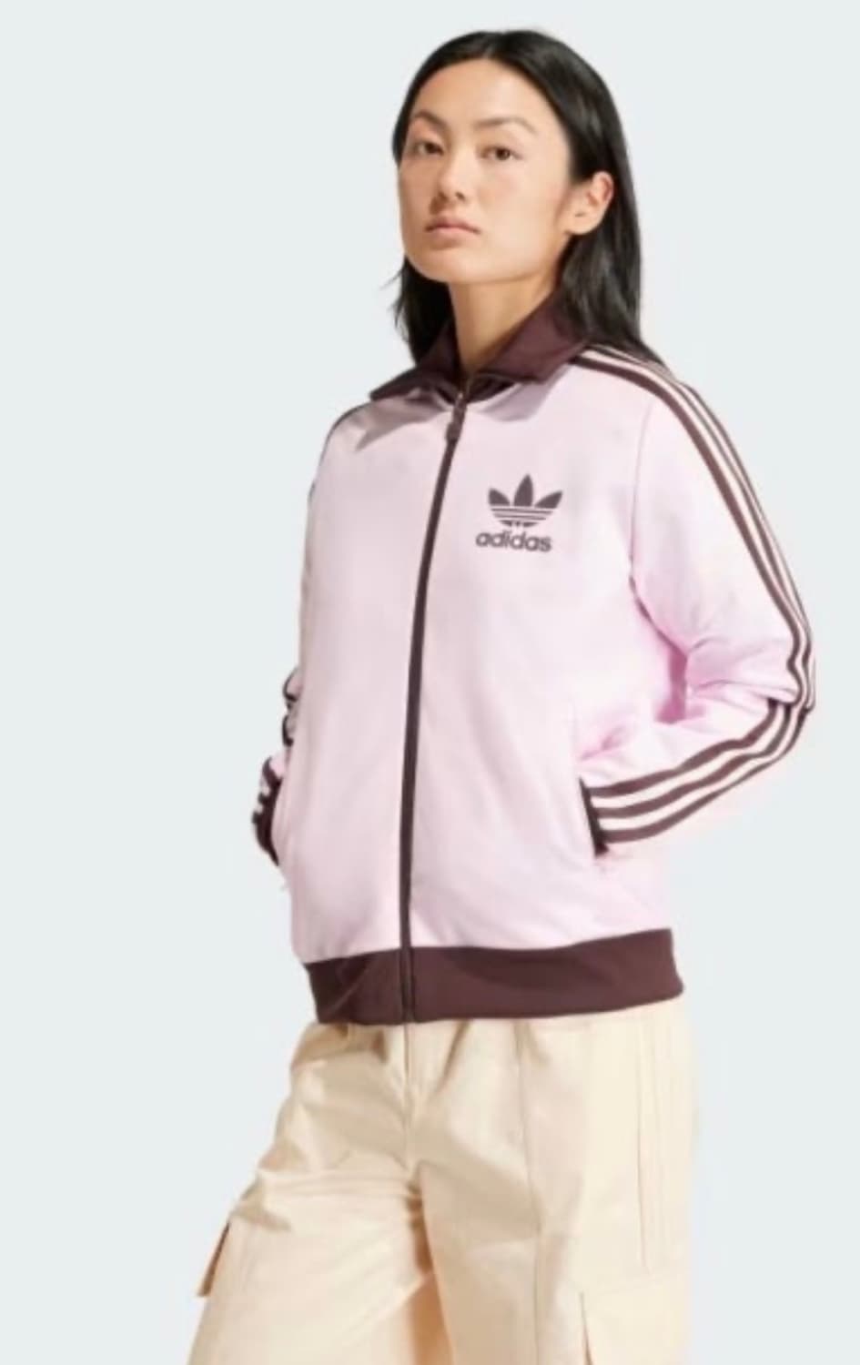 아디다스 져지 베켄바우어 핑크 브라운 상품이미지2