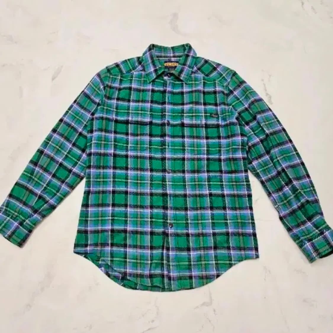 폴로 버질아블로 파이렉스 오프화이트 Rugby 체크 셔츠 95~100 상품이미지3