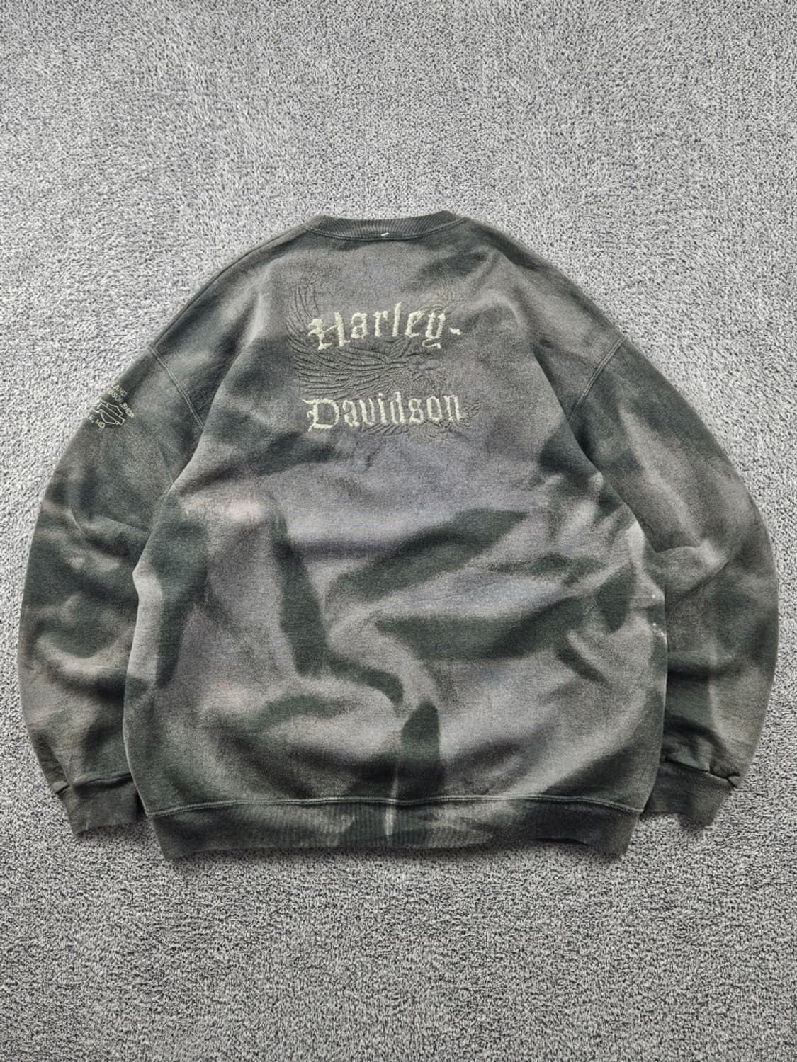 할리데이비슨 다잉워시드 커스텀 스웻 맨투맨 (2XL추정) / 11324 상품이미지1