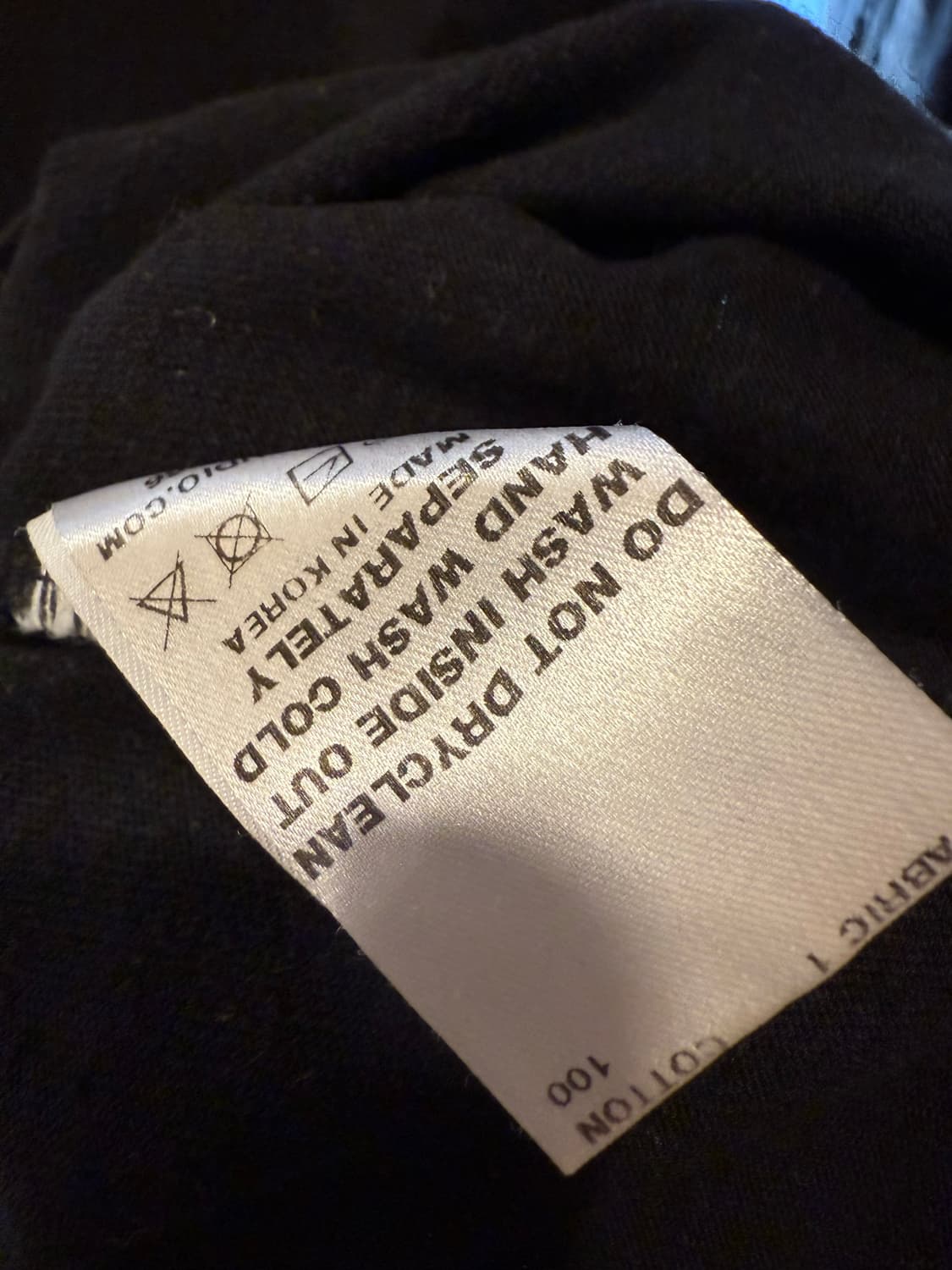 아조바이아조 프린팅 블랙 반팔 티셔츠 상품이미지3