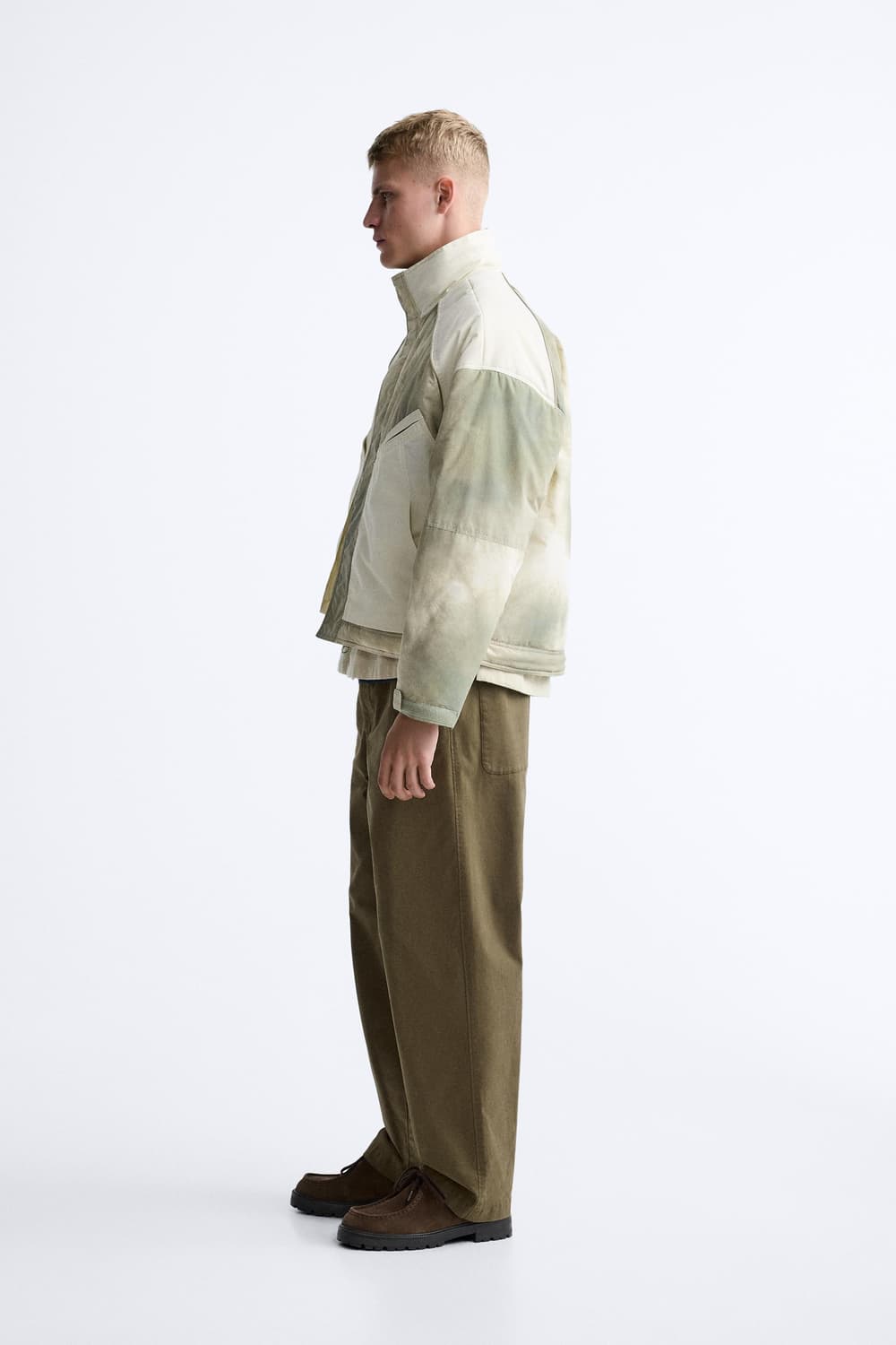 (새상품) 자라(ZARA) 타이다이 하이테크 패딩 상품이미지4