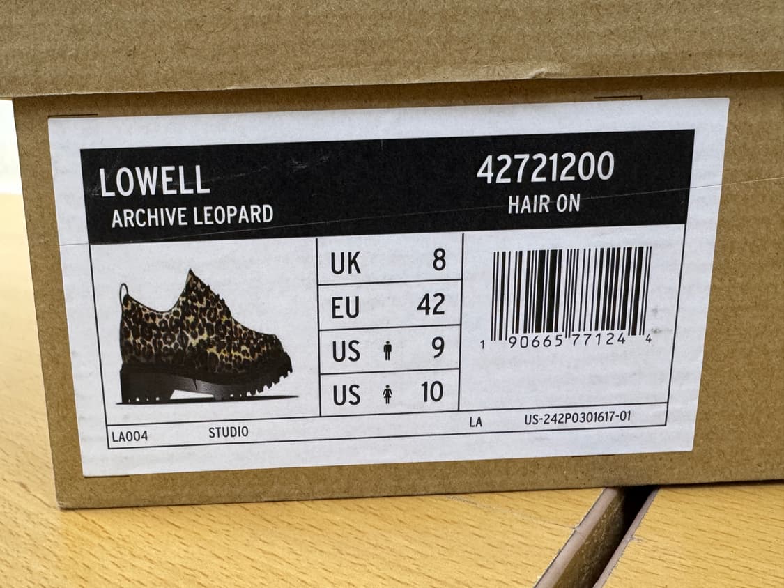 닥터마틴 로웰 아카이브 레오파드 헤어온 상품이미지4