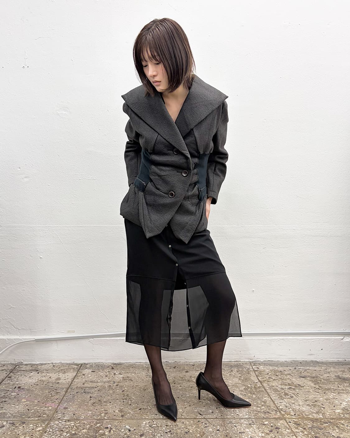 이세이 미야케 1999F/W 런웨이 자켓 상품이미지7