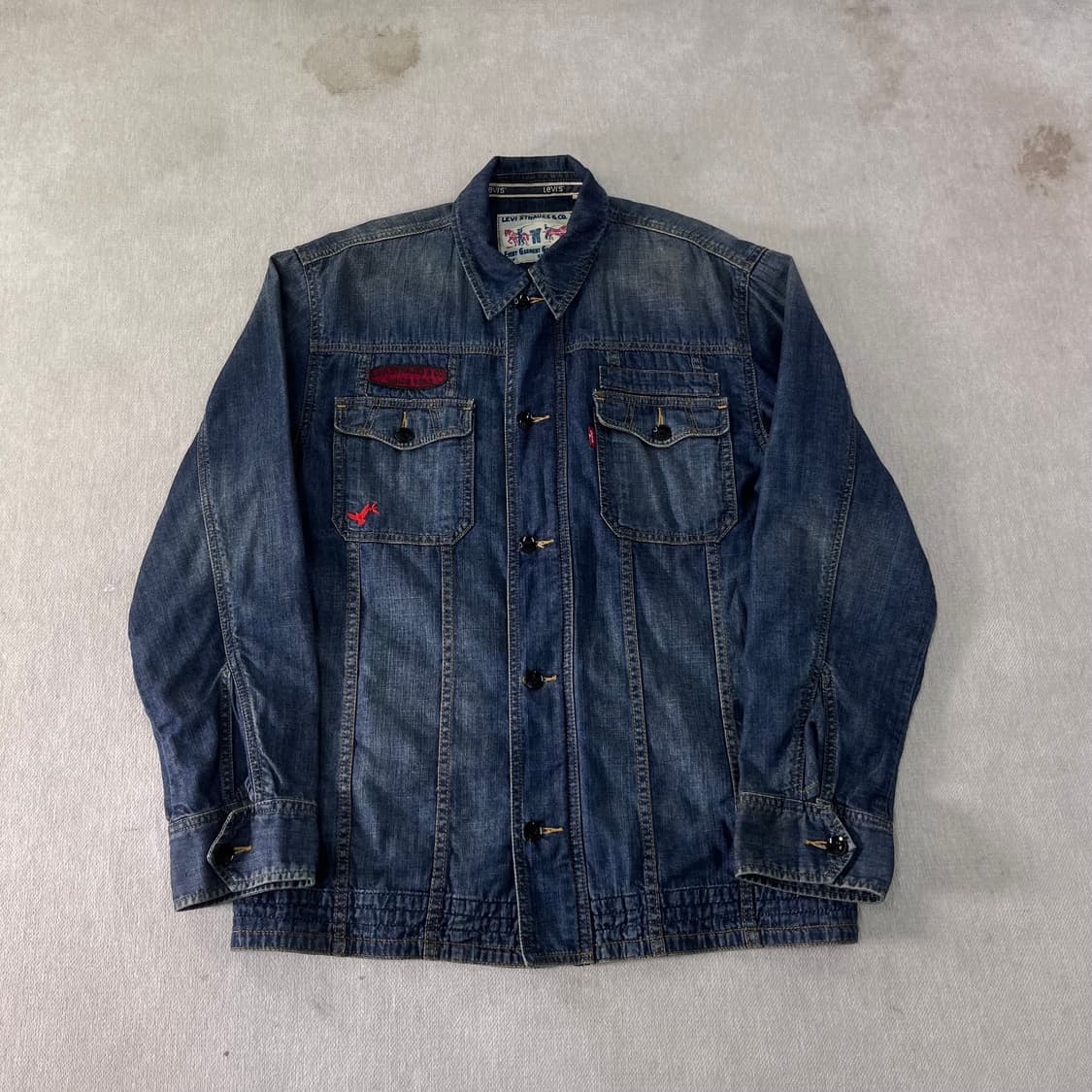 100 리바이스 데님 셔츠 자켓 상품이미지1