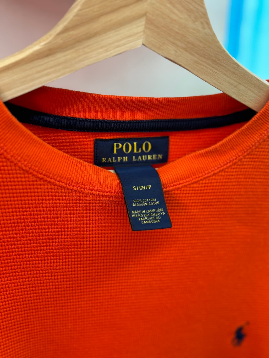 Vintage Polo Waffle Top 상품이미지3