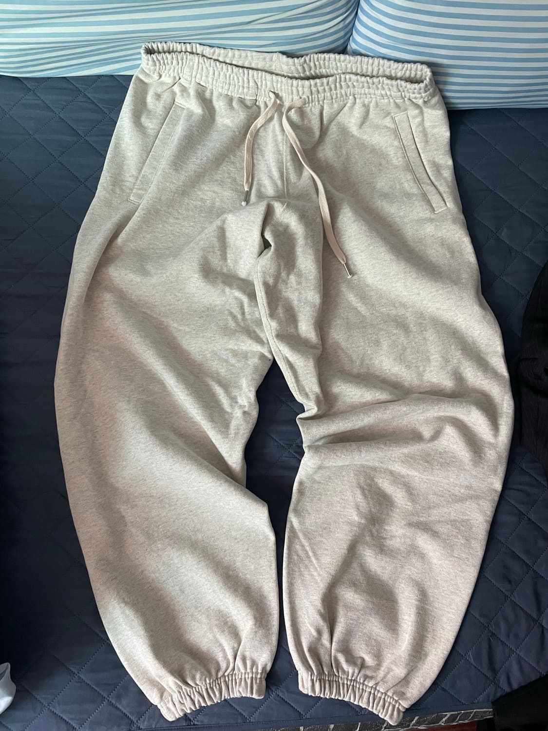 네이머클로딩 스웻팬츠 오트밀 상품이미지2