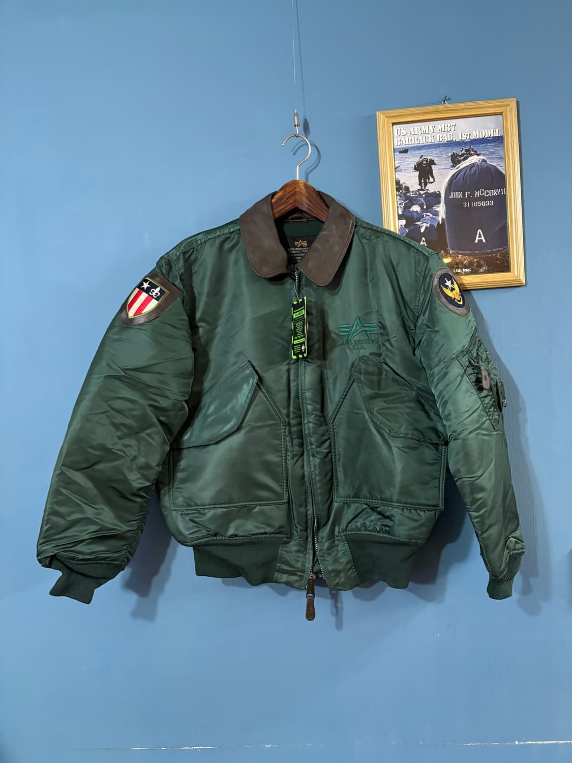 90‘s Alpha Industries FLT - 45p Flyer’s  상품이미지1