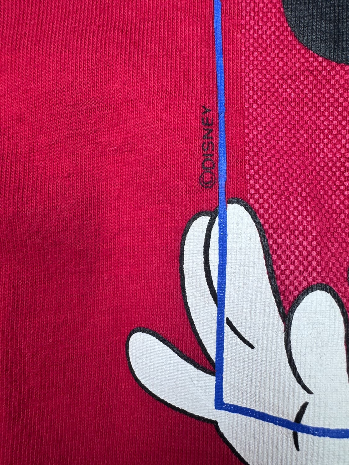 빈티지 00s 미키마우스 MICKEY MOUSE 레드 M 상품이미지3