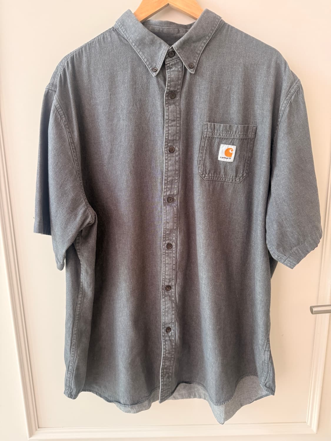 칼하트 WIP(CARHARTT WIP)  데님 반팔 흑청  상품이미지1