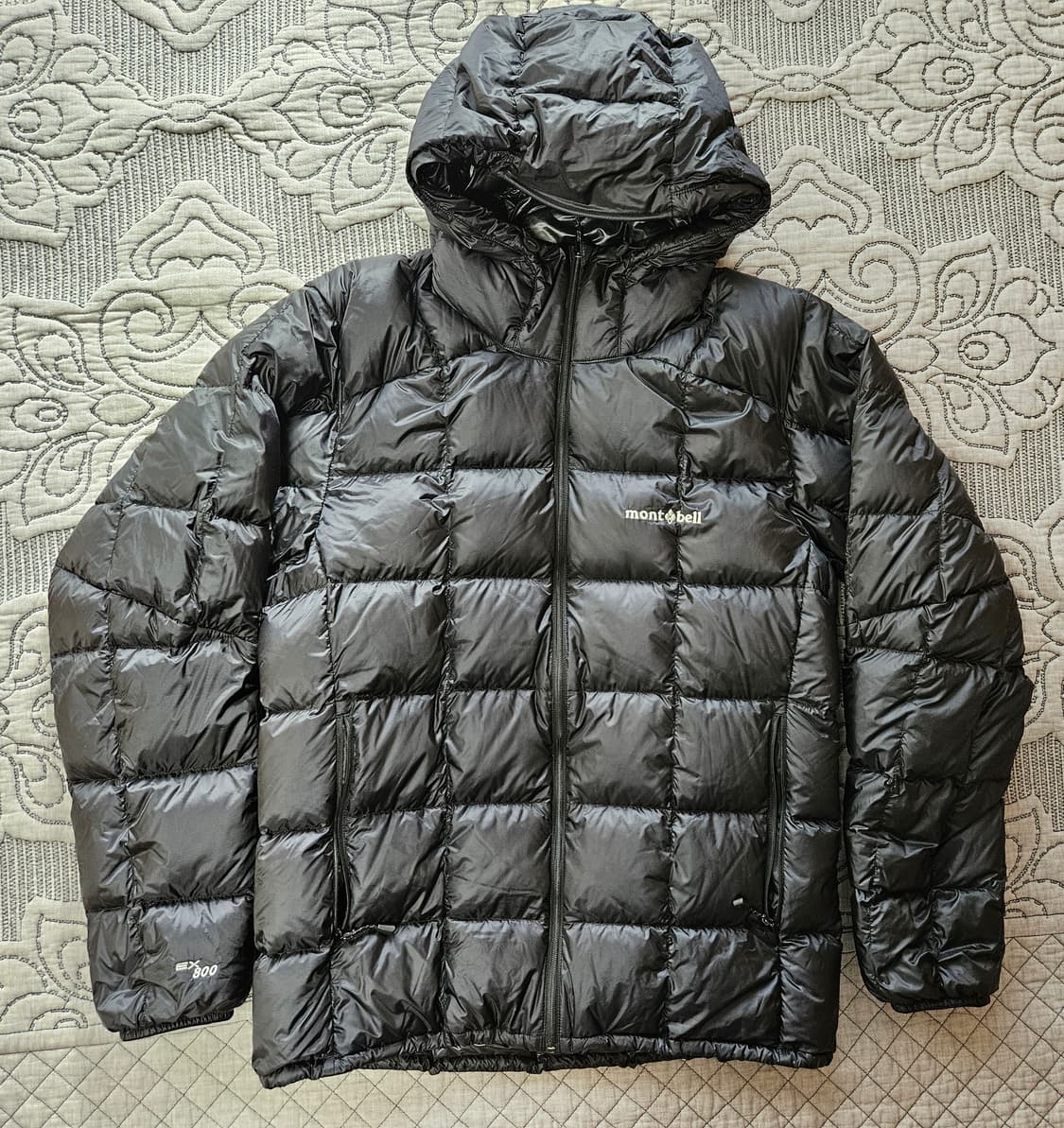 [L] 몽벨 슈페리어 다운 파카 블랙 슈페리얼 경량 패딩 상품이미지2