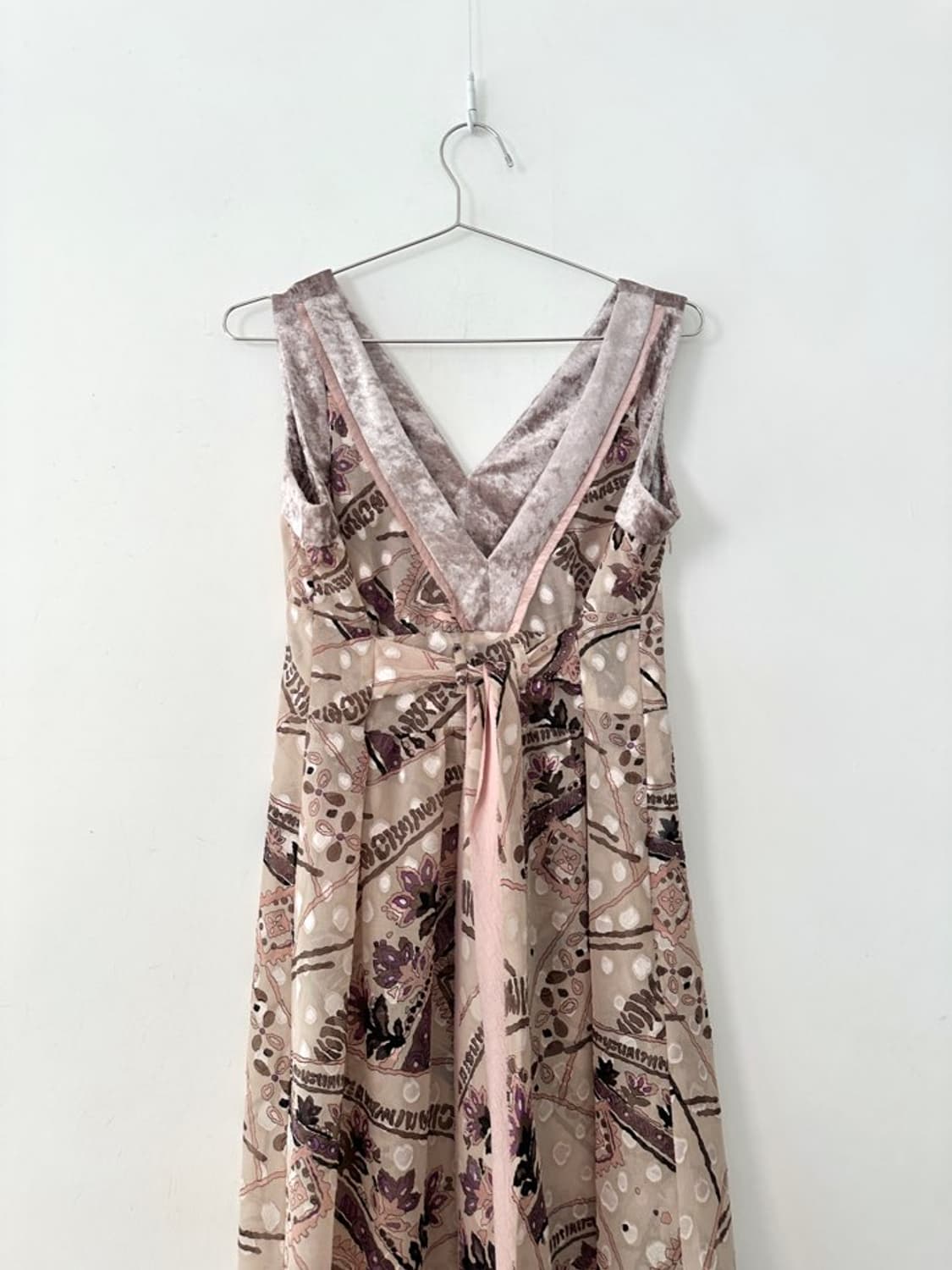 Velvet 2 layer strap blouse & ops 상품이미지3