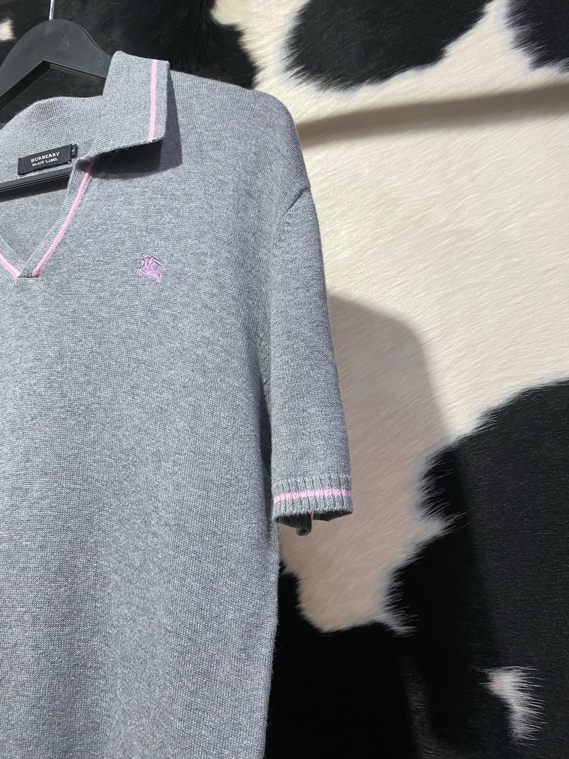 Burberry 프레피 로고 디테일 반팔니트 상품이미지5