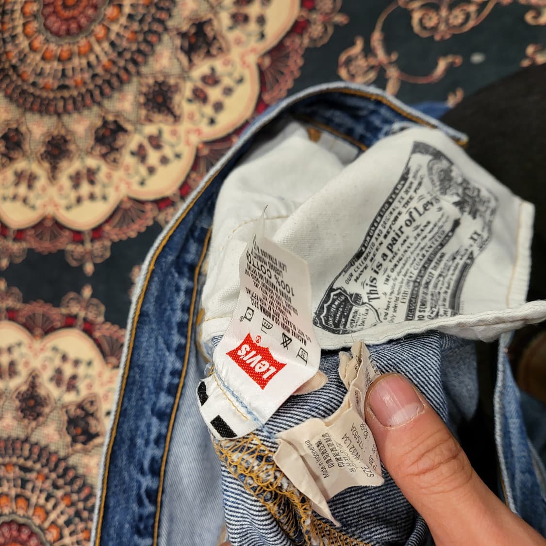 리바이스 청바지 501 (32) 상품이미지8