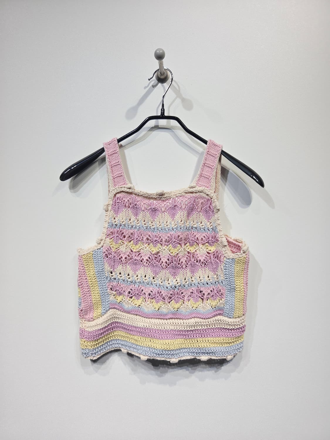 ZARA자라 파스텔 스트럭처 크롭탑_L 상품이미지2