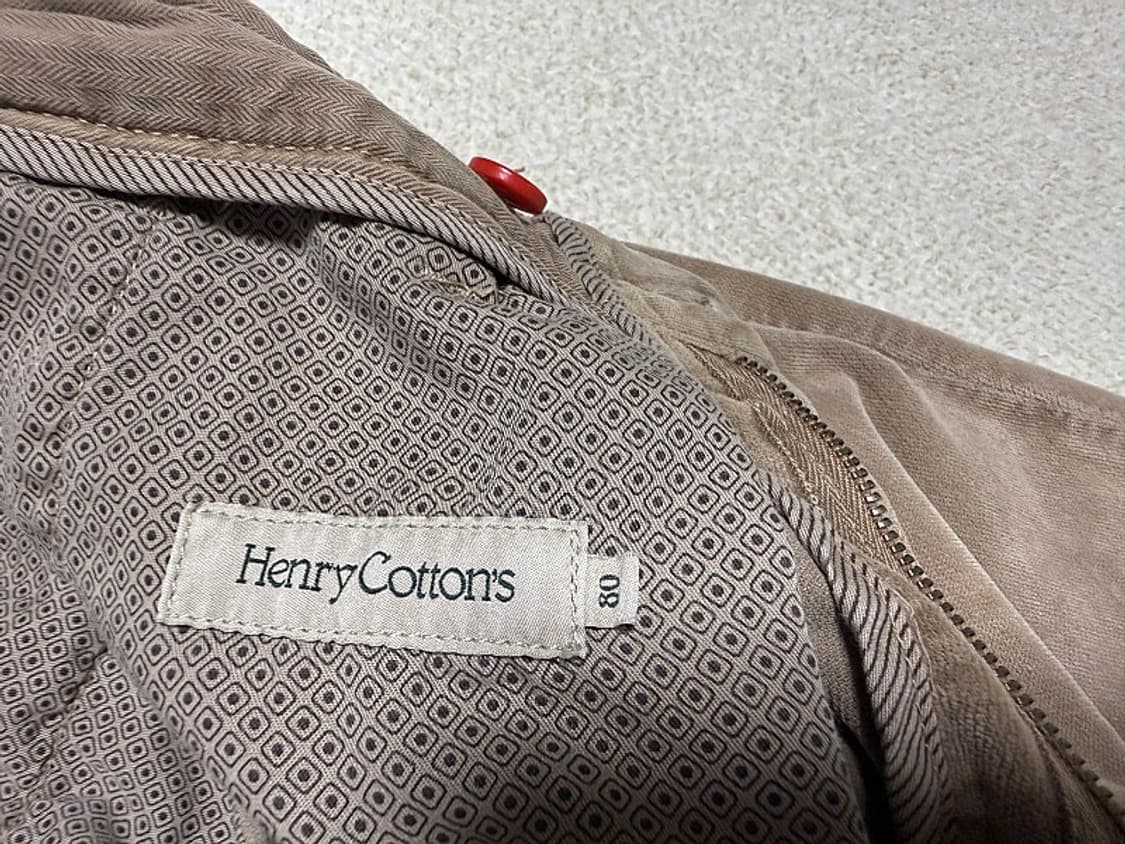 헨리코튼 면 스판 바지 남성용 31인치 상품이미지5