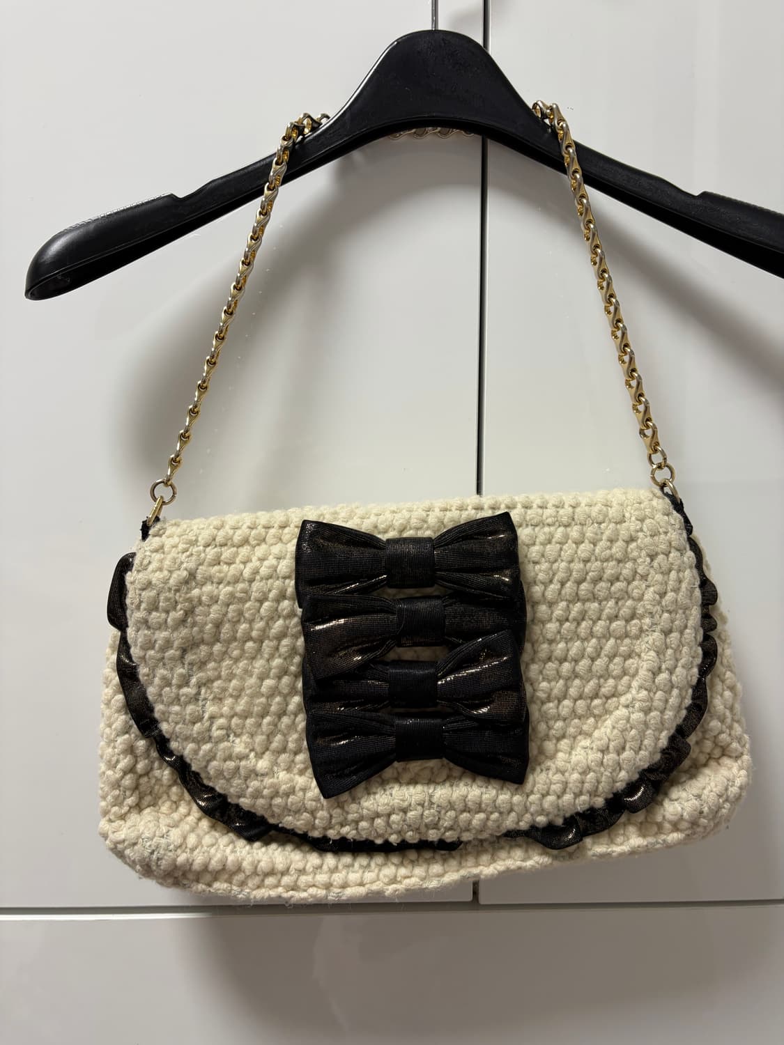 빈티지 리본 가방 상품이미지2