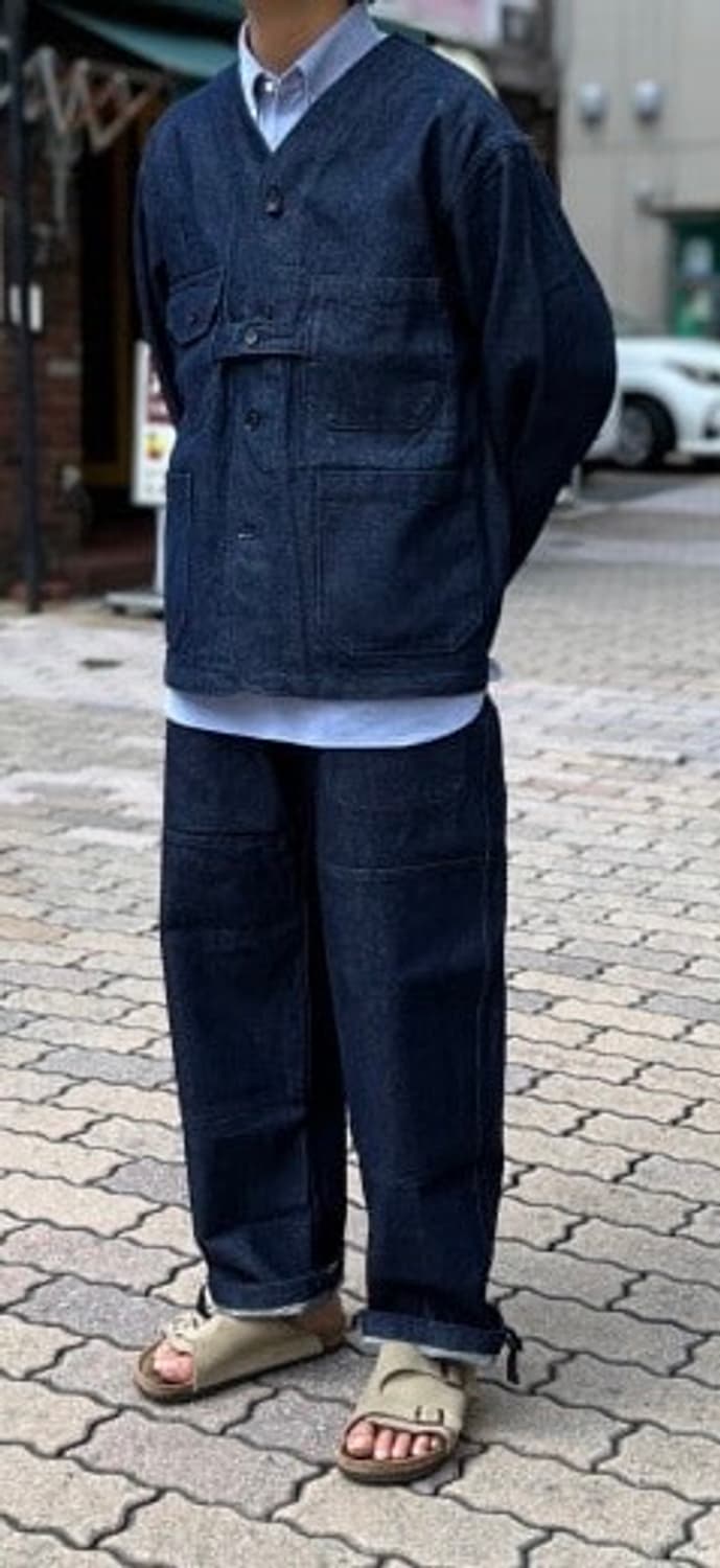 엔지니어드 가먼츠 12온스 데님 가디건(105 상당) 상품이미지5