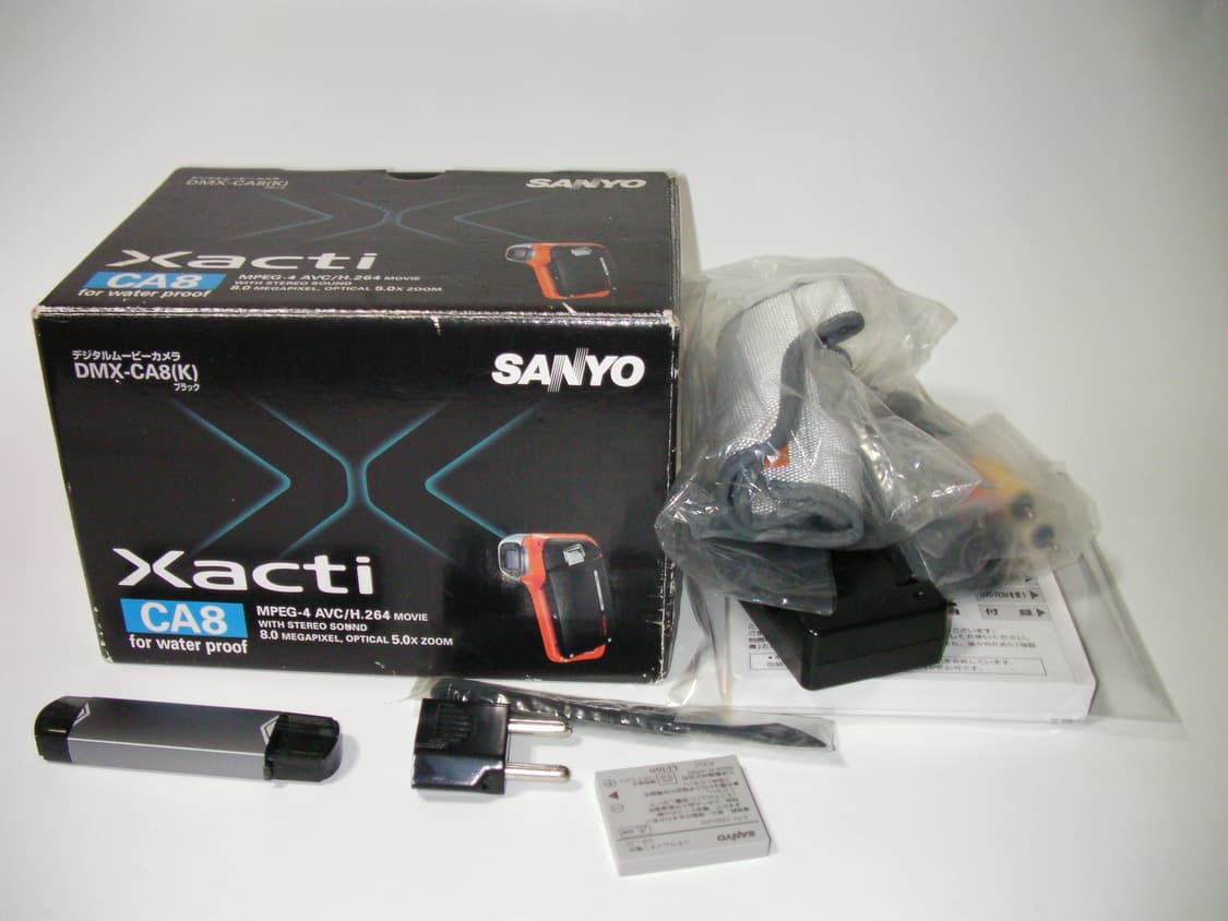 산요 작티 DMX-CA8 빈티지 캠코더 디카 디지털카메라 상품이미지9